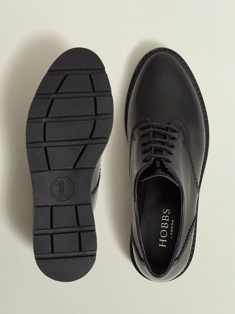 Hobbs Black Chelsey Lace-Up Shoes - Image 3 of 3