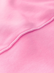 Fluro Rose - Sweat col rond 100% coton à ourlet brut - Image 9 of 11