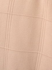 Adrianna Papell Pink Long Sleeve Sweater Bomber Jacket With Front Zipper And Mock Neck - Image 7 of 7