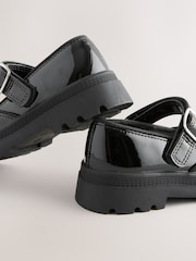 Black Patent Mary Jane School Shoes - Image 4 of 5