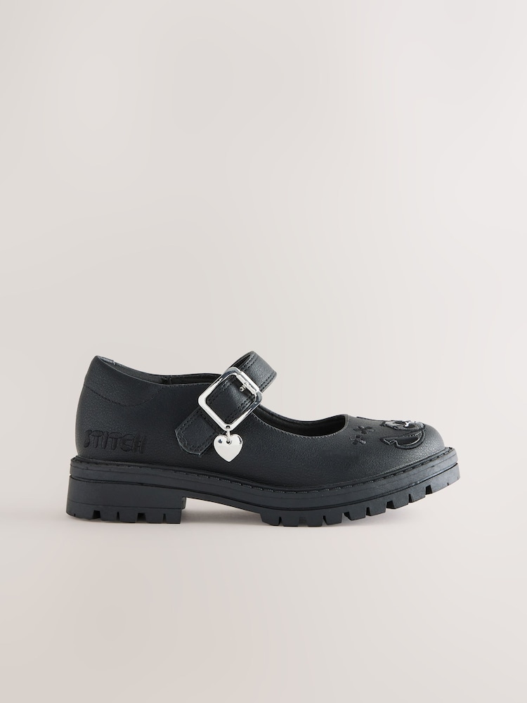 Negro - Lilo & Stitch Mary Jane School Shoes - Imagen 2 de 6 Negro - Lilo & Stitch Mary Jane School Shoes - Imagen 2 de 6