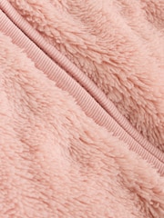 Pink Baby Fleece Pramsuit (0-18mths) - Image 5 of 6