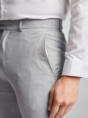 Antique Rogue Grey Skinny Plain Trousers - Image 2 of 2