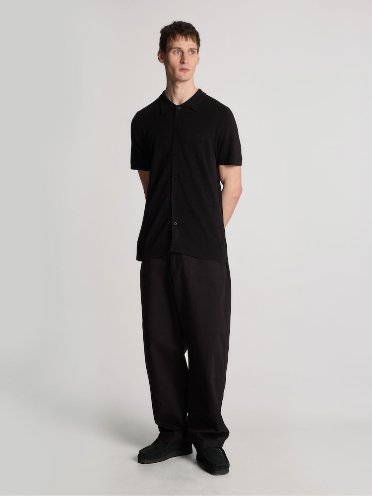 Lyle & Scott Blend Knitted Polo Shirts - صورة 2 من 5