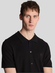 Lyle & Scott Blend Knitted Polo Shirts - صورة 4 من 5
