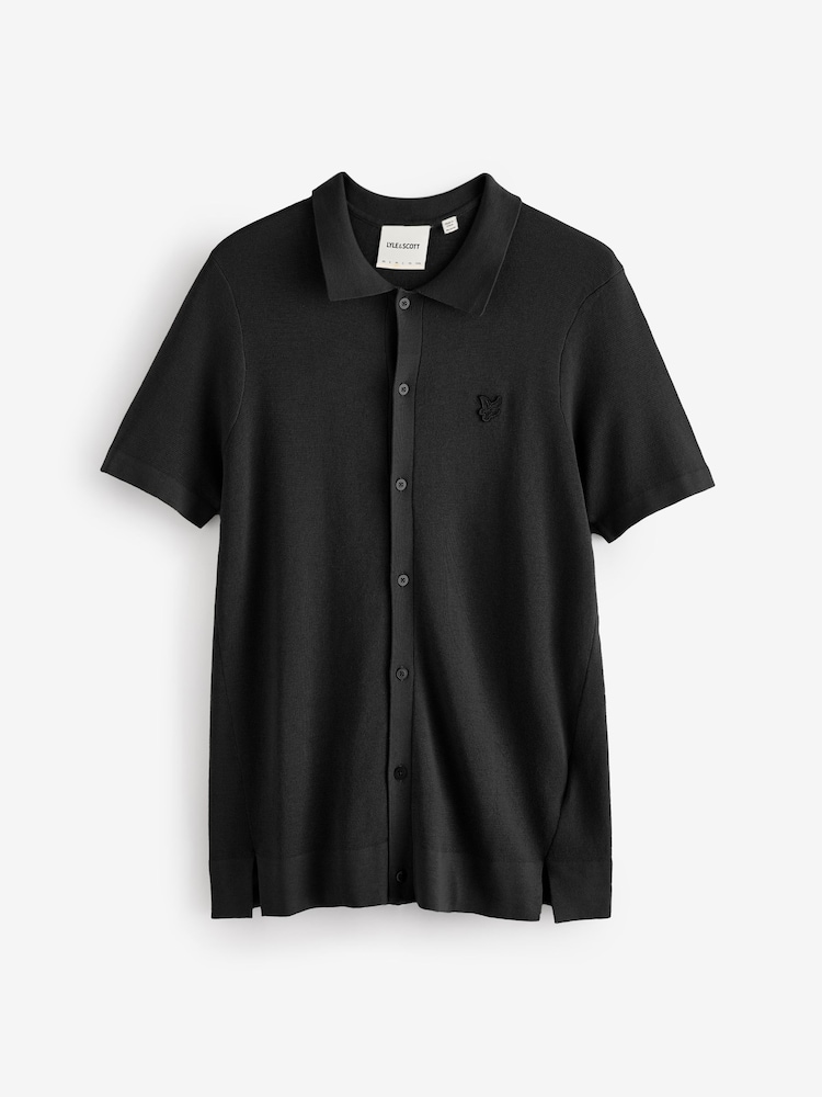 Lyle & Scott Blend Knitted Polo Shirts - صورة 5 من 5