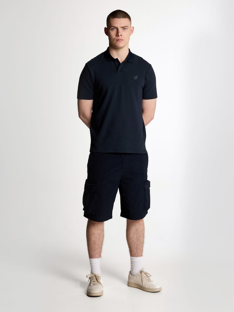 Lyle & Scott Jacquard Sovereign Polo Shirt - صورة 2 من 5