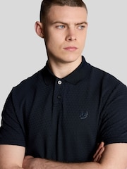Lyle & Scott Jacquard Sovereign Polo Shirt - صورة 4 من 5