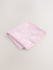 Pink Floral Tie and Pocket Square Set - Image 4 of 4