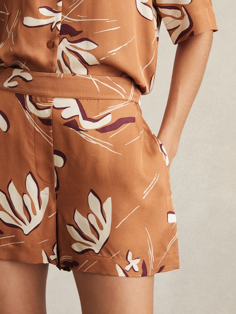 Reiss - Sammie - Short en sergé imprimé - Image 4 of 6