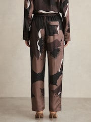 Pantalon ample Reiss Lottie Fleuri Imprimé - Image 5 de 7