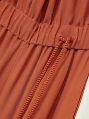 Reiss Orange Inez Colour-Block Rope-Cord Jumpsuit - Image 7 of 7