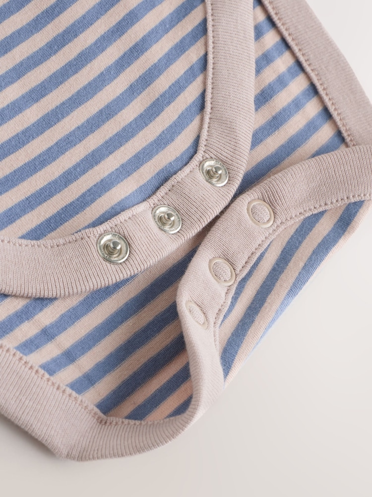 Blue Dinosaur Baby Denim Dungarees and Bodysuit Set (0mths-2yrs) - Image 2 of 10
