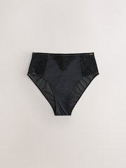 Lipsy Black High Waisted Shaping Knickers - Image 5 of 7