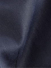 Navy Short Sleeve Jacket with Linen - Image 7 of 7