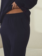 B by Ted Baker Navy Waffle Henley Pyjamas Set - Image 5 of 6