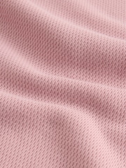 B by Ted Baker Pink Textured Wide Leg Boucle Embroidered Pyjamas Set - Image 4 of 8