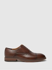 Schuh Raven Leather Brown Brogues - Image 1 of 4