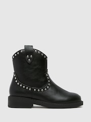 Schuh Cactus Western Black Boots - Image 1 of 4