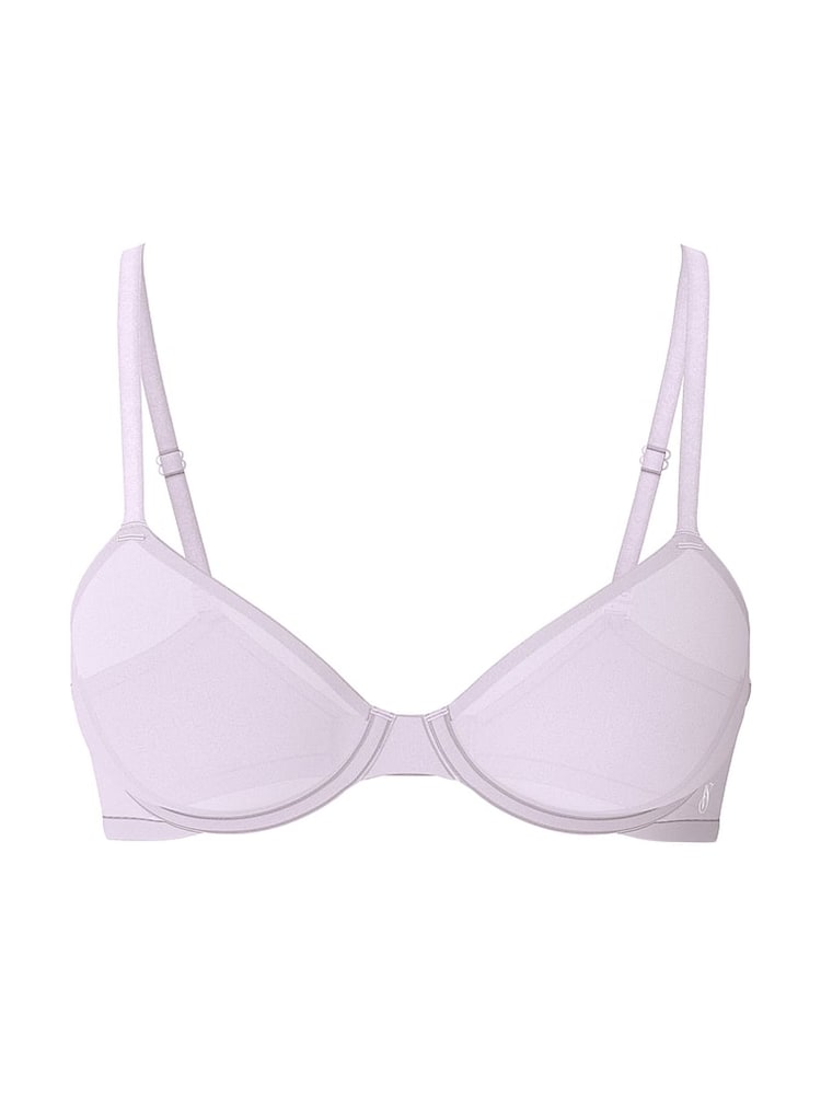 Victoria's Secret Delicate Violet Purple SheerSmoothing™ Unlined Demi Bra - Image 4 of 4 Victoria's Secret Delicate Violet Purple SheerSmoothing™ Unlined Demi Bra - Image 4 of 4