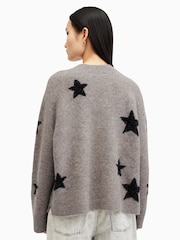 AllSaints Brown Starlet Jumper - Image 6 of 7