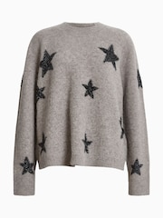 AllSaints Brown Starlet Jumper - Image 7 of 7