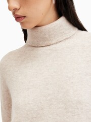 AllSaints Brown Nico Dress - Image 6 of 11