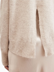 AllSaints Brown Nico Dress - Image 8 of 11