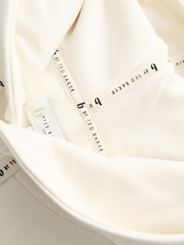 B by Ted Baker Black/White Hoodie - Image 5 of 5