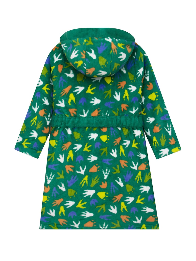 Harry Bear Green Dinosaur Pyjamas And Dressing Gown Set - Image 11 of 11