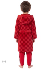 Character Red Disney Cars Pyjamas And Dressing Gown Set - Image 3 of 10