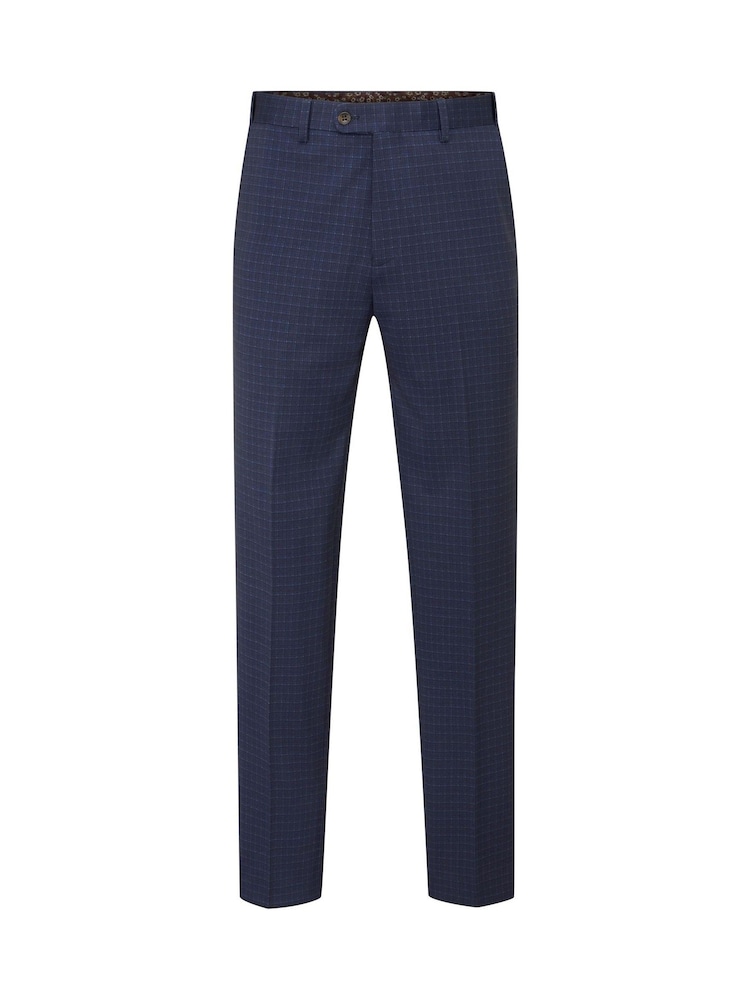 Skopes Tailored Fit Ultimate Comfort Fenton Check Suit Trousers - Image 3 of 4
