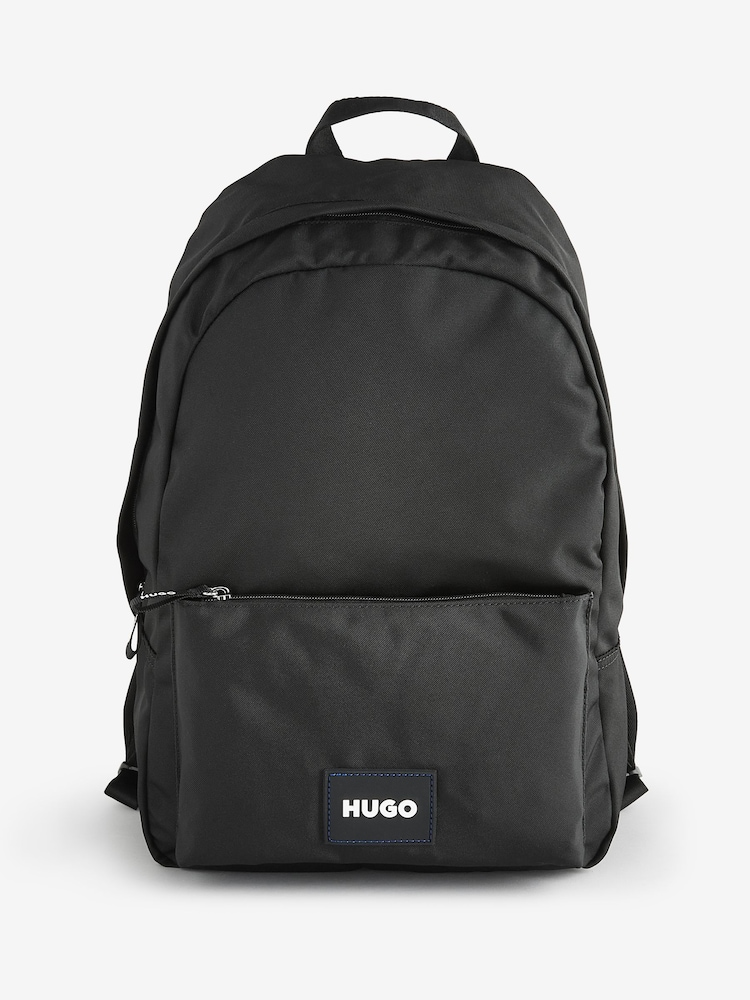 HUGO Black Hugo Tadd Backpack in Nylon - Image 1 of 4
