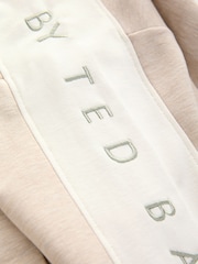 B by Ted Baker Ecru Longline Zip Through Hoodie - Imagen 10 de 11