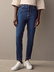 BOSS Blue Logo Skinny Denim Jeans - Image 1 of 5