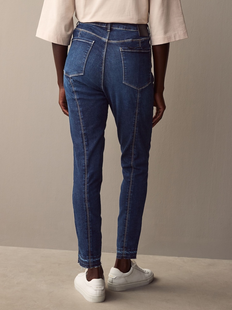 BOSS Blue Logo Skinny Denim Jeans - Image 2 of 5 BOSS Blue Logo Skinny Denim Jeans - Image 2 of 5