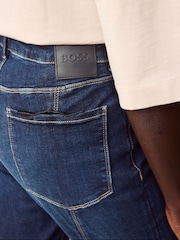 BOSS Blue Logo Skinny Denim Jeans - Image 3 of 5