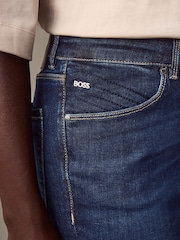 BOSS Blue Logo Skinny Denim Jeans - Image 4 of 5