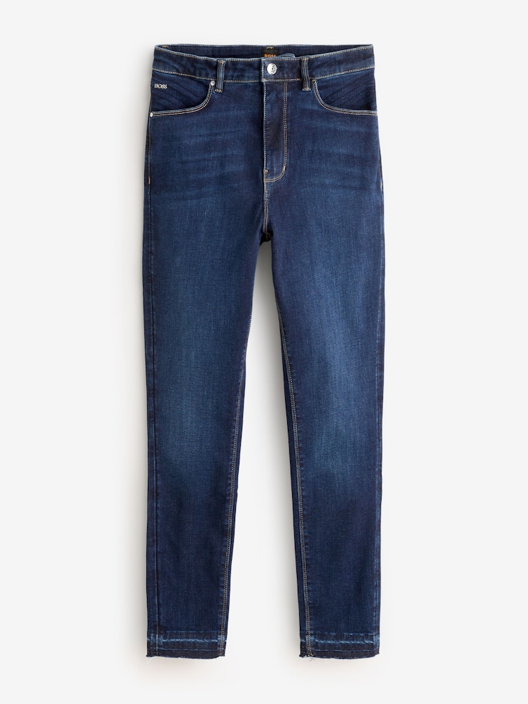 BOSS Blue Logo Skinny Denim Jeans - Image 5 of 5 BOSS Blue Logo Skinny Denim Jeans - Image 5 of 5