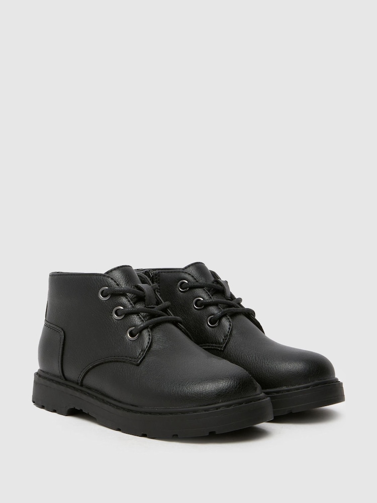 Schuh Colton Mini Chukka Black Shoes - Image 2 of 4