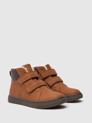 Schuh Cooper Faux Fur Brown Boots - Image 2 of 4