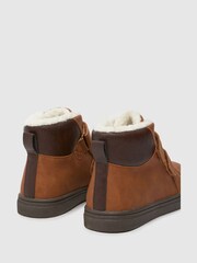 Schuh Cooper Faux Fur Brown Boots - Image 4 of 4