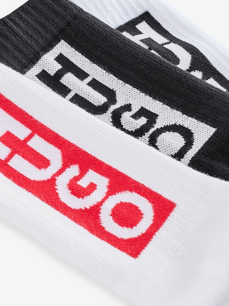 HUGO Multi Sport Socks 3 Pack - Image 5 of 5