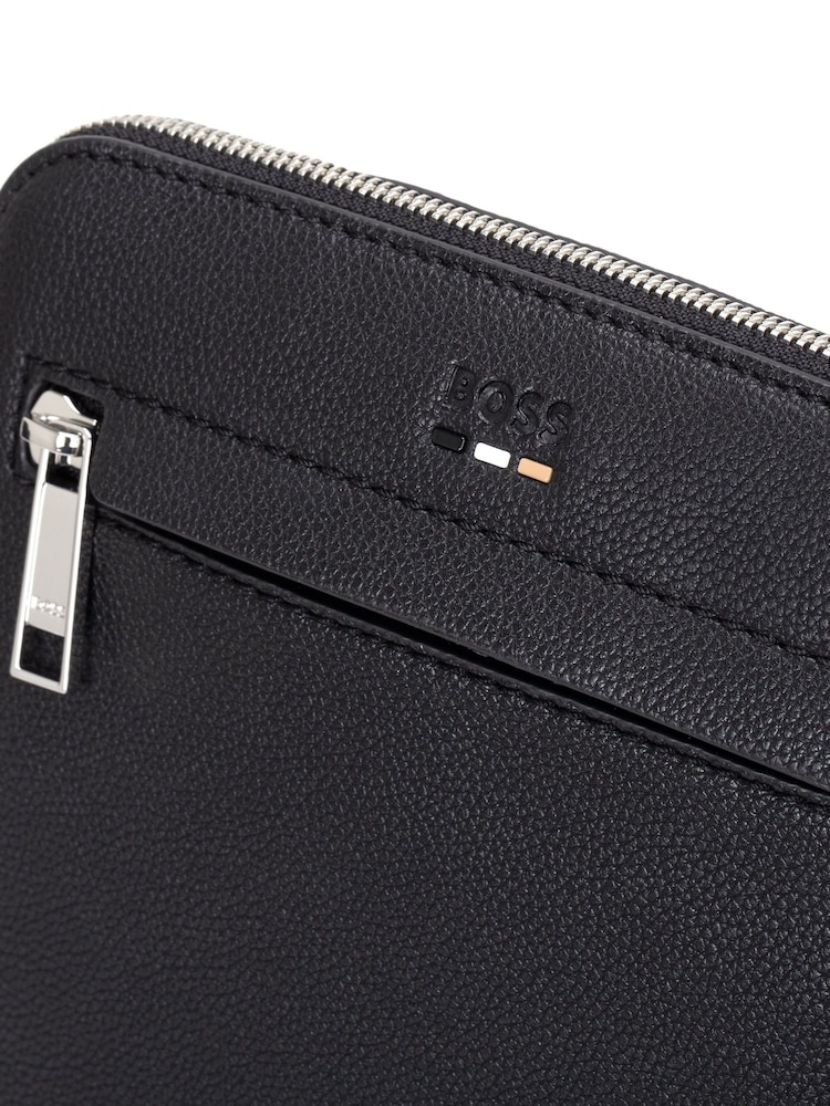 BOSS Black Ray Cross Body Envelope Bag - Image 4 of 4 BOSS Black Ray Cross Body Envelope Bag - Image 4 of 4