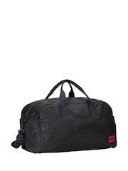 HUGO Black Logo Patch Signature Washbag - Image 2 of 4