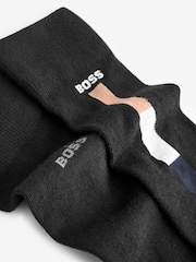 BOSS Black Iconic Cotton Socks 2 Pack - Image 5 of 5