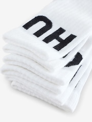 Weiß - HUGO Hugo Sport Socks 3 Pack - Bild 6 von 6