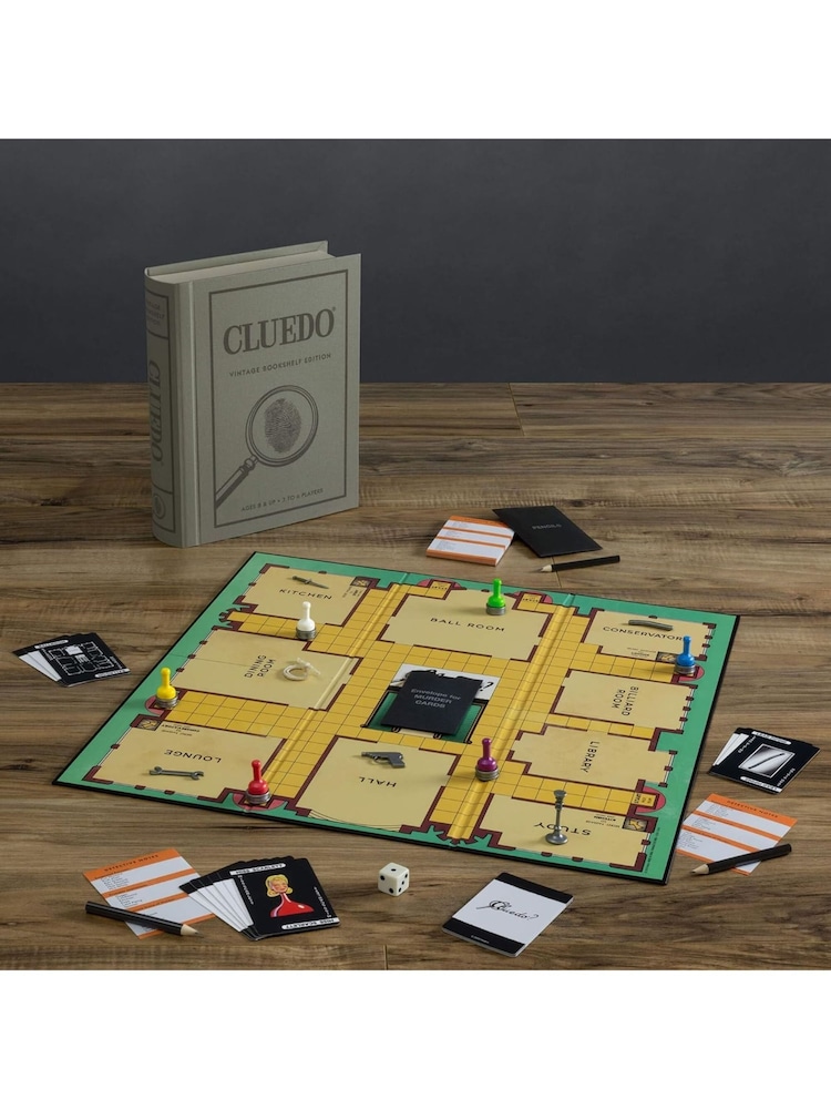 WS Games Nude Cluedo Vintage Bookshelf Board Game - Image 1 of 6