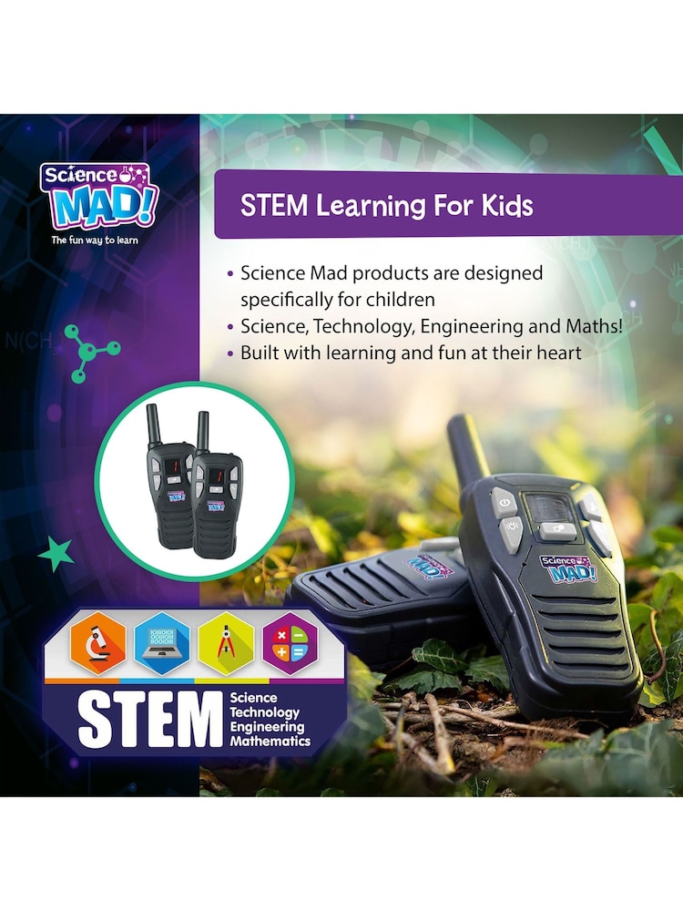 Trends UK Science Mad Digital Walkie Talkies - Image 3 of 3