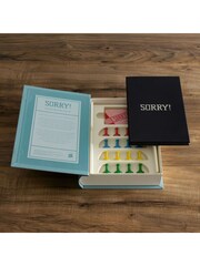 WS Games Blue Sorry Vintage Bookshelf Board Game - Image 5 of 5
